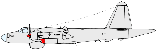 Lockheed P2V-7 Neptune (side-view)